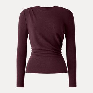 OGL NEW W/TAGS Ruby Red Crewneck long sleeve pull over top in size XL